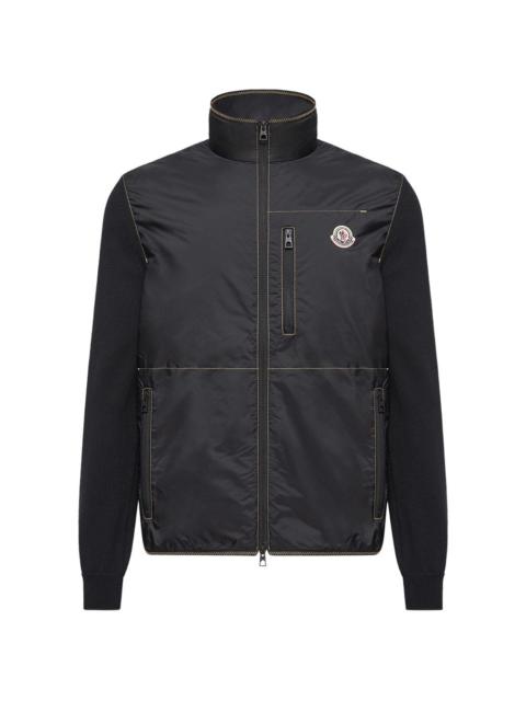 Moncler zip mock-neck jacket
