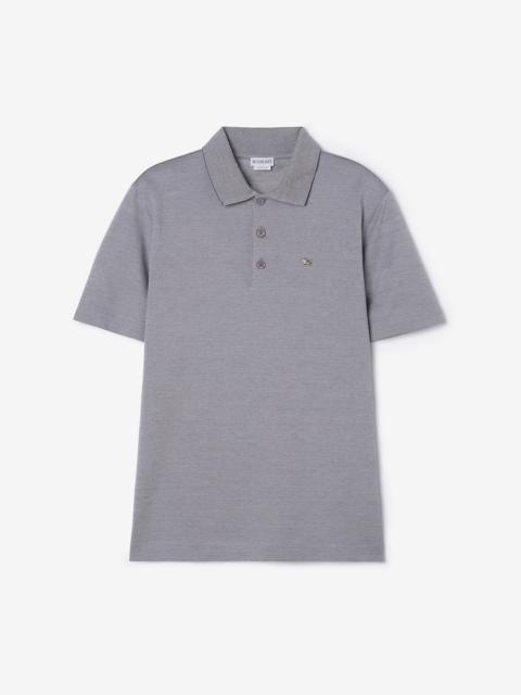 Burberry Metal Knight Cotton Polo Shirt