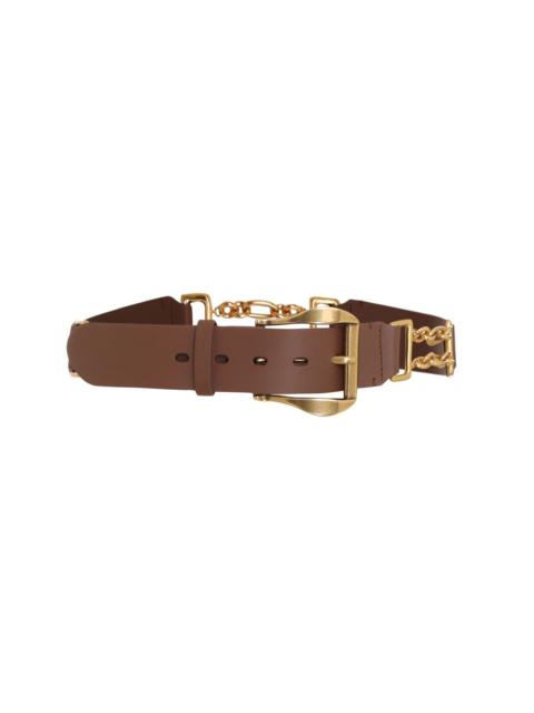 Zimmermann CHAIN LEATHER BELT