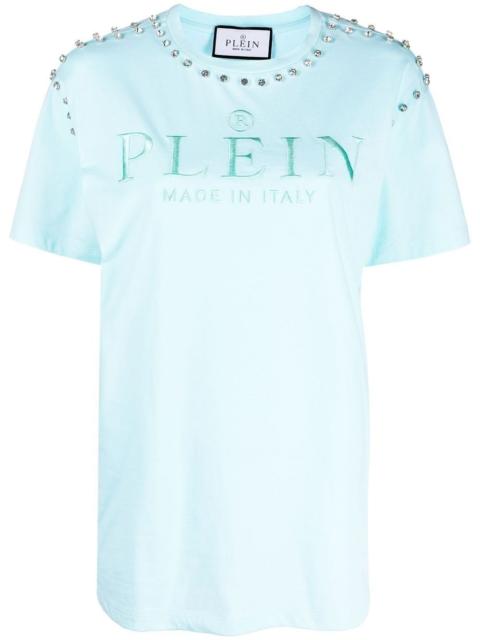 PHILIPP PLEIN crystal-embellished short-sleeved T-shirt