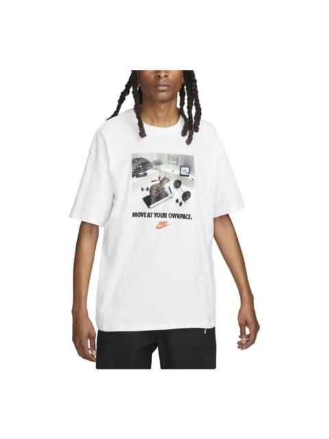 Nike Nike Max90 Snail T-shirt 'White' FB9823-100