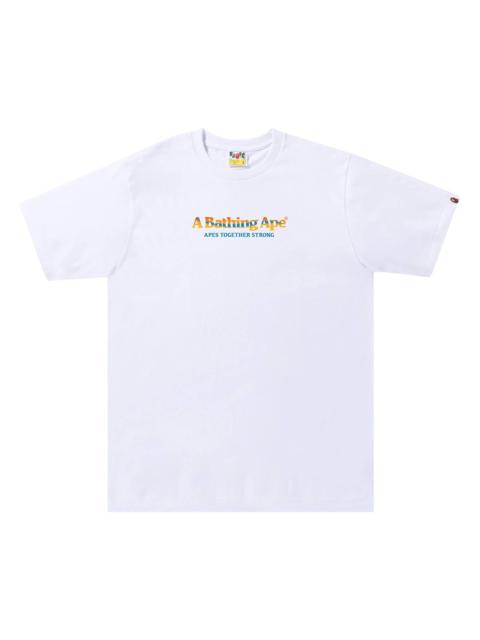 A BATHING APE® BAPE Mountain Tee 'White'