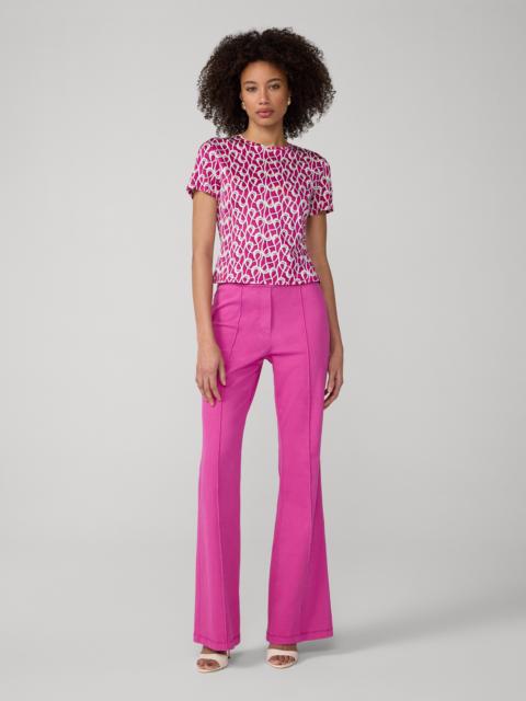DIANE VON FURSTENBERG Perfect Short Sleeve Top