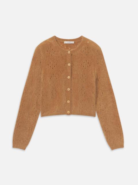 FRAME The Cashmere Airy Teddy Cardi