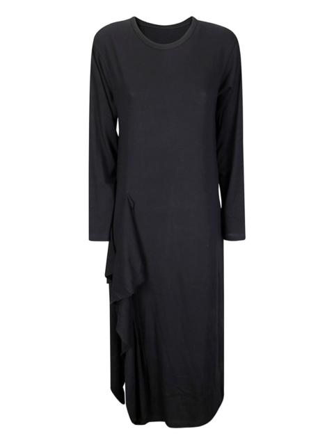 Yohji Yamamoto draped maxi dress
