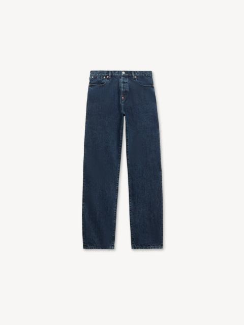 KENZO 'KENZO Signature' straight fit jeans in japanese denim