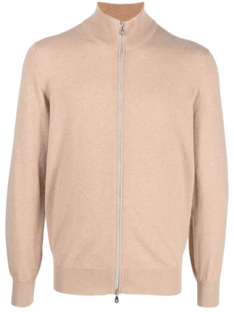 Brunello Cucinelli zip-up cashmere jumper