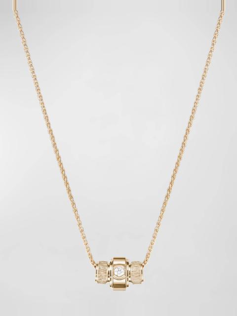 Piaget Possession Palace 18K Rose Gold Diamond Pendant Necklace