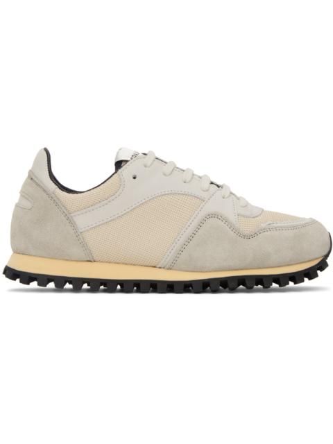 Spalwart Gray & Tan Marathon Trail Low Sneakers