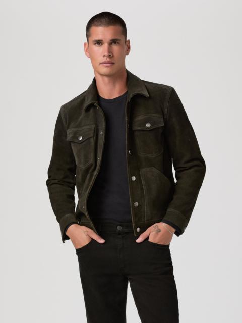 PAIGE Rubino Leather Jacket