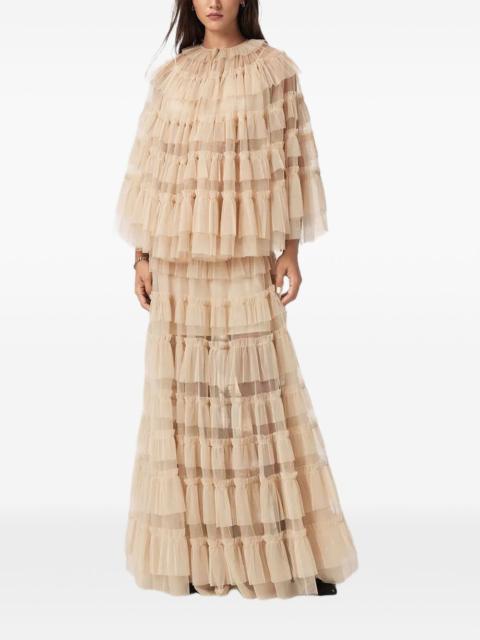 ALLSAINTS Aude ruffled maxi skirt