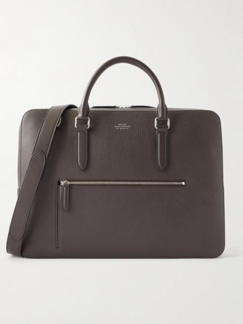 Smythson Full-Grain Leather Briefcase