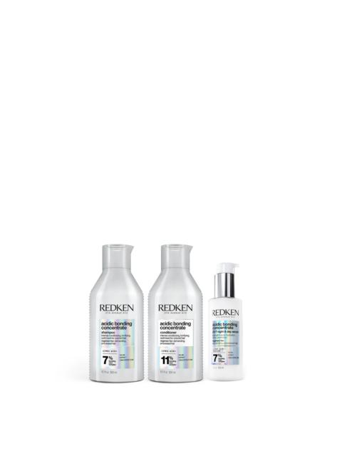 Redken Acidic Bonding Concentrate Overnight Repair Trio