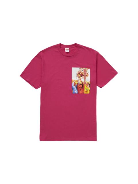 Supreme Supreme Sekintani La Norihiro Tee Hot Pink