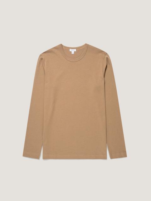 Sunspel Long Sleeve Heavyweight Classic T‑shirt