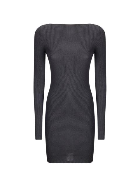 Rick Owens Al open-back mini dress