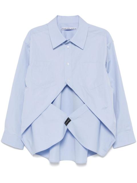 Alexander Wang pull back shirt