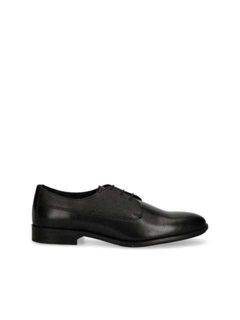 BOSS leather derby shoes