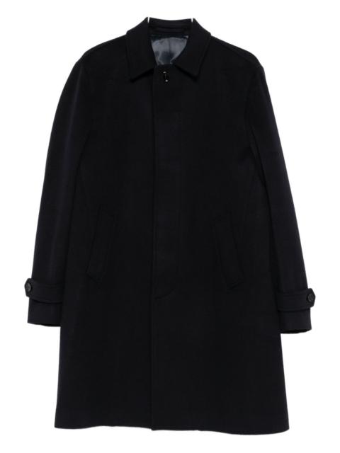 LARDINI buttoned flap-pocket coat