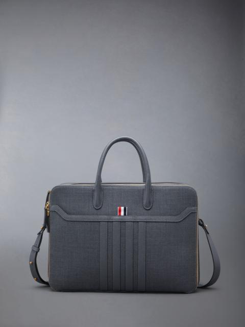 Wool 4-Bar Business Bag