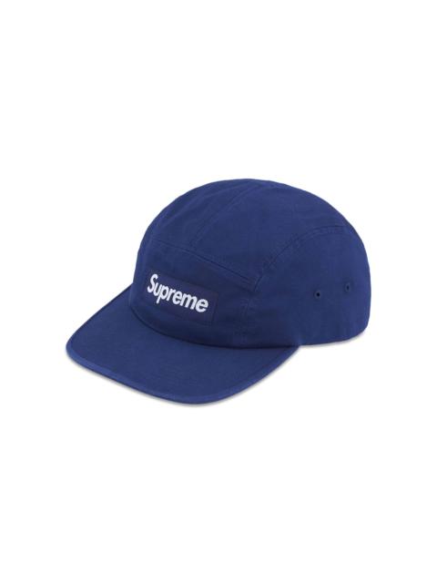 Supreme Washed Chino Twill Camp Cap 'Navy'