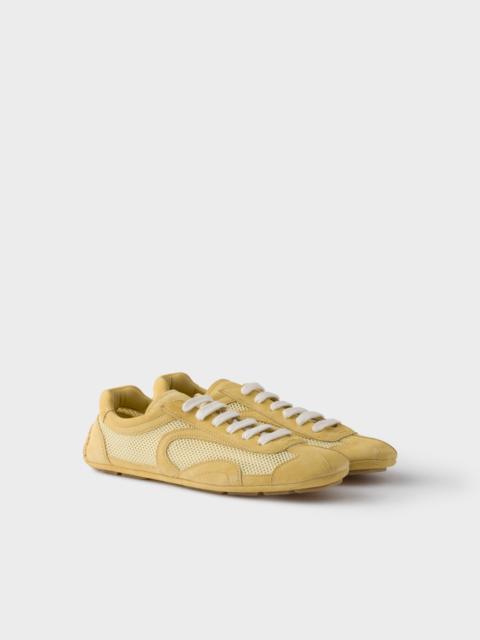 Prada Montecarlo Re-Edition 2005 suede and mesh sneakers