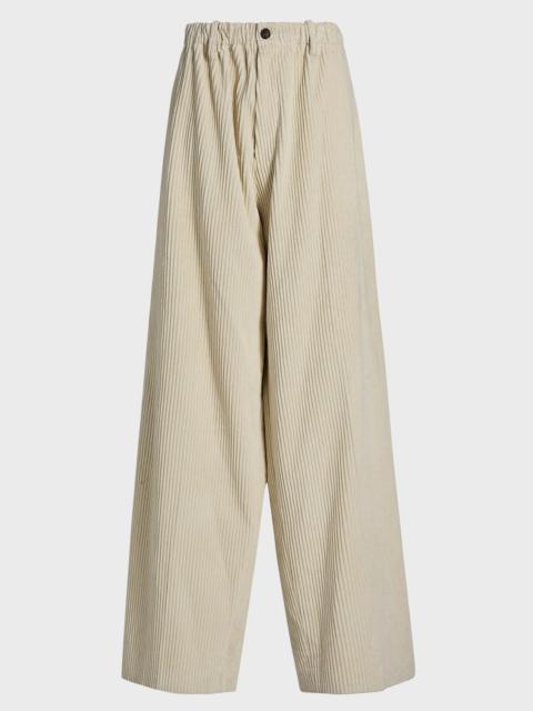 Proenza Schouler Lidie Cordurouy Wide-Leg Pants