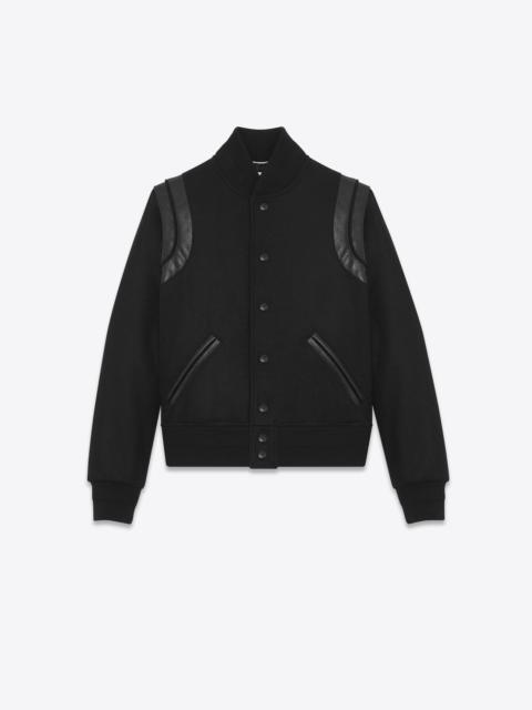 saint laurent teddy in wool