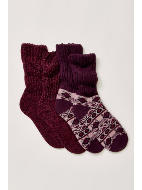 FREE PEOPLE Slouch Socks 2-Pack