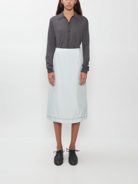 AURALEE Light Silk Padded Skirt