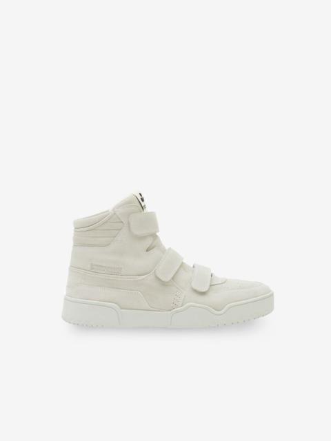 Isabel Marant ONEY HIGH SUEDE SNEAKERS