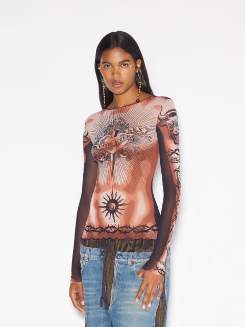 THE SAFE SEX TATTOO TOP