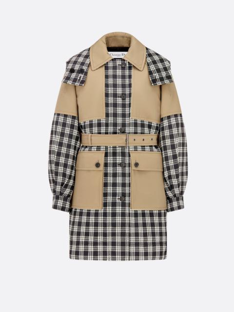 Dior Hooded Coat with Belt
