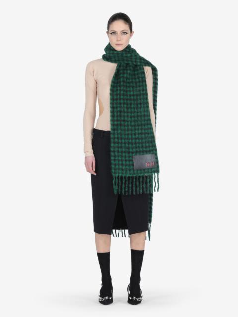 N°21 CHECKED SCARF
