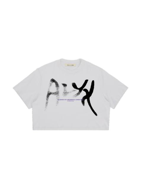 1017 ALYX 9SM MEANINGFUL CONNECTION  CROPPED TEE