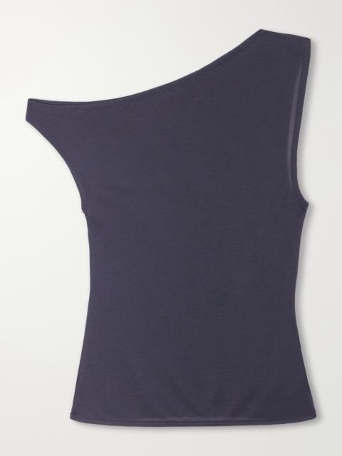 ST. AGNI Off-the-shoulder Tencel Lyocell Top