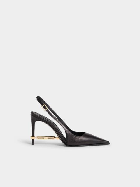DSQUARED2 METAL BAR SLINGBACK