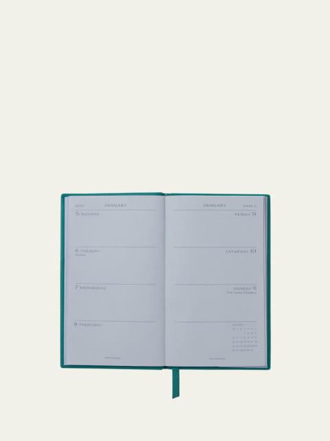 Smythson 2026 Soho Weekly Agenda with Pocket