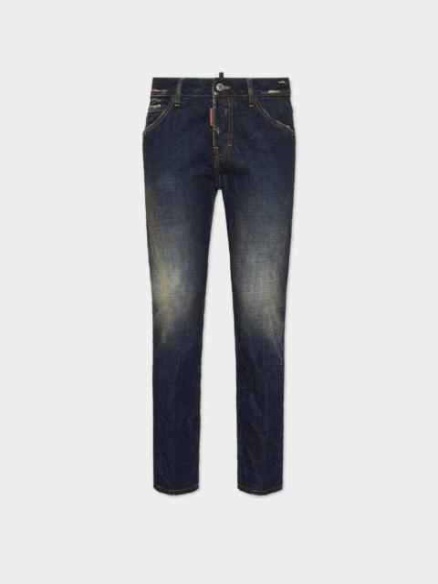 DSQUARED2 DARK DESERT DUST WASH COOL GIRL JEANS