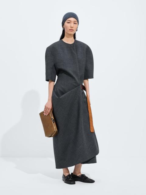 Bottega Veneta Shetland Wool Toile Dress