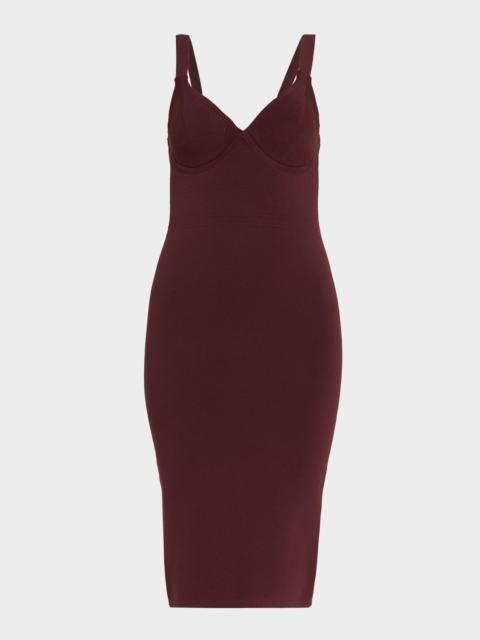 L'AGENCE Jimena Knit Midi Dress