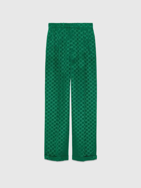 GUCCI Light GG canvas pant