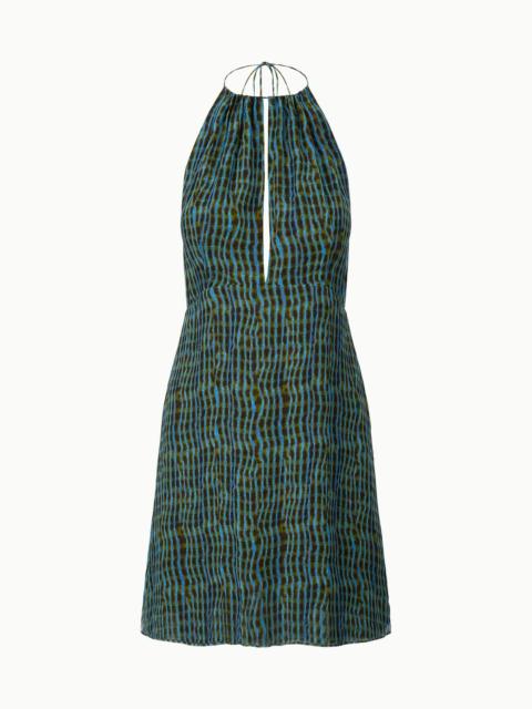 STAUD STAUD TALI DRESS TIDAL SHELL