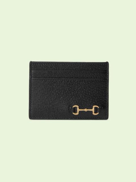GUCCI Card case with Horsebit