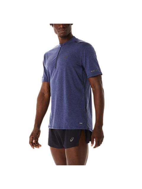 ASICS Metarun 1/2 Zip T-shirt 'Indigo Blue' 2011C831-409