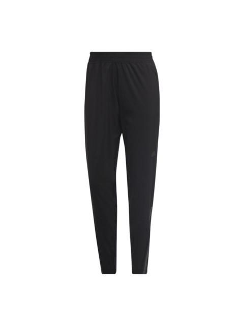 adidas (WMNS) adidas Run Icons 3-Stripes Wind Running Pants 'Black' HB6501