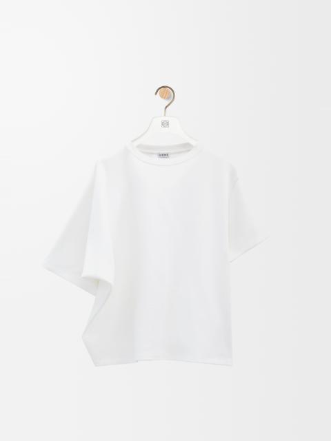 Loewe Draped T-shirt in cotton blend