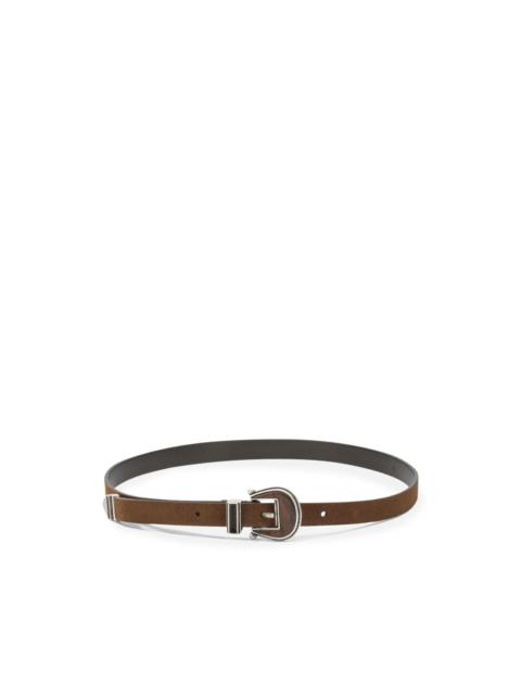 Anderson's buckle-fastening leather belt