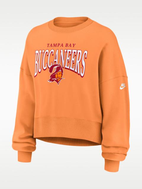 Nike Tampa Bay Buccaneers Rewind Phoenix Women's Nike NFL Oversized Pullover Crew
