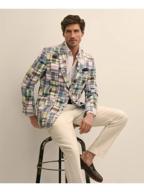 Brooks Brothers No. 1 Sack Sport Coat in Cotton Patchwork Madras